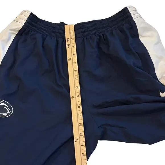 Nike Elite Penn State Breakaway Basketball Pants Mens Size XL Blue Nittany Lions